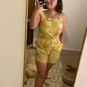 Groovy Vintage Fabric Jumpsuit